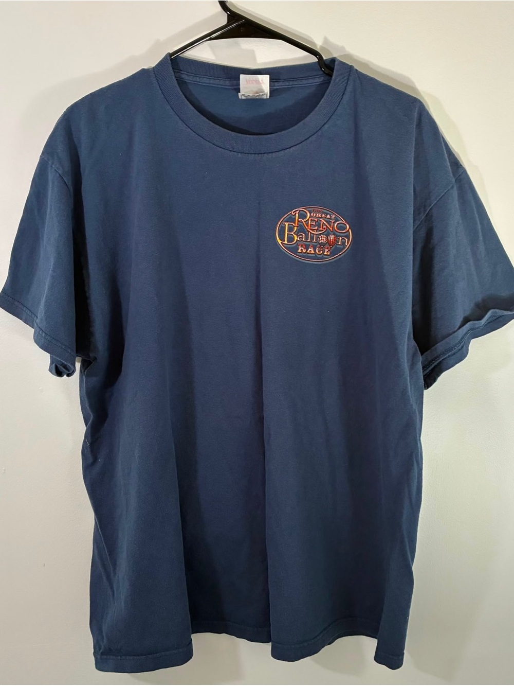 Vintage 2007 The Great Reno Balloon Race T-Shirt – Navy Blue – Size XL